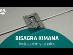 KIMANA - Bisagra mueble par puertas ascendente o descendente