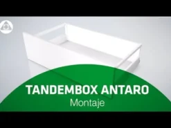 Kit completo cajón BLUM Tandembox Antaro con cierre decelerante BLUMOTION - Perfil K=115,6 mm. - Máx. 30 Kg.