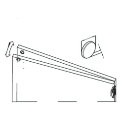Kit de imanes para puertas de hoja doble para Sistema Darwin
