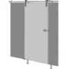 Kit herrajes para montaje puertas correderas Tubo de acero