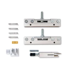 KIT MORDAZAS para puertas correderas de cristal de la serie Scrigno