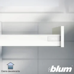 Kit para cajón BLUM Tandembox Antaro con cierre decelerante BLUMOTION - Perfil N=68,5 mm. - Hasta 30 Kg.