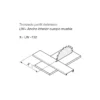 Kit para cajón interior BLUM Tandembox Antaro con cierre decelerante BLUMOTION - Perfil M=83,6 mm. 30/65Kg.