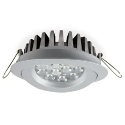 Kit TAIS - Aro Redondo empotrado Basculante y Orientable 360º con lámpara Led