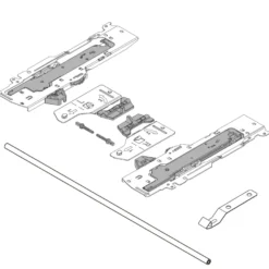 KIT TOB - Conjunto Tip-On + Blumotion para cajones Tandembox de Blum