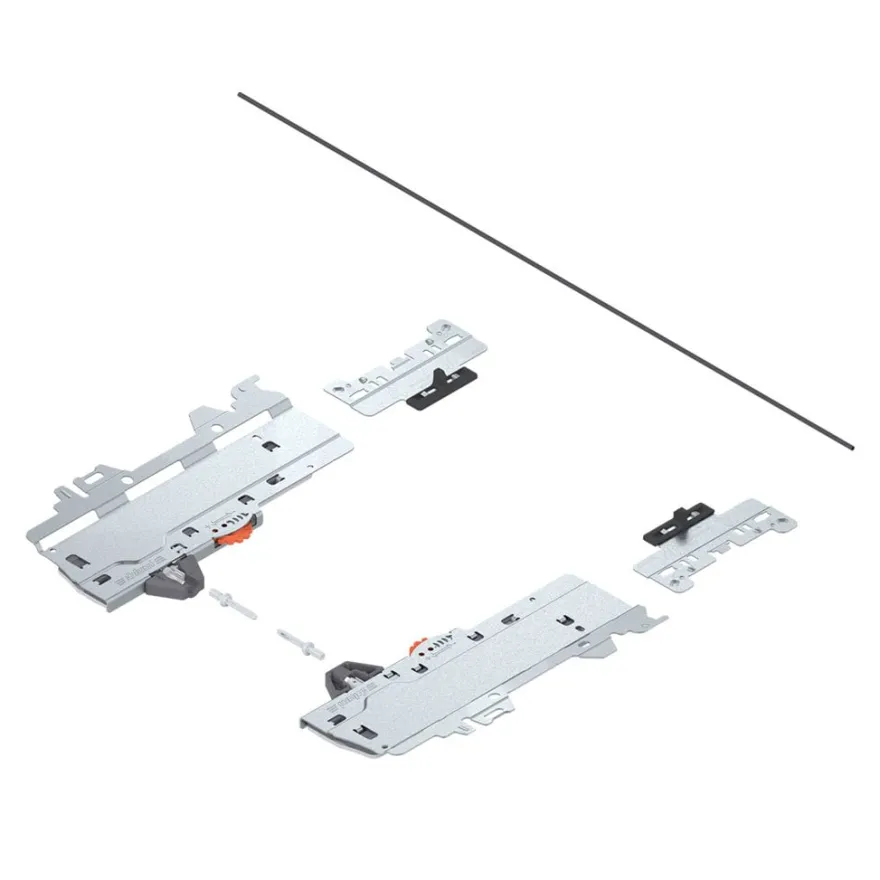 KIT TOB - Mecanismo de expulsión Tip-On para guías blumotion Merivobox