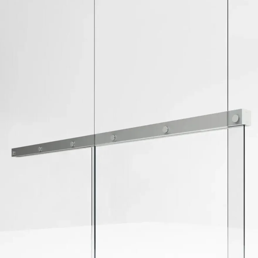 Kit UNIKAIR SELF - Sistema para puertas correderas de cristal con mecanismo auto-cierre Klein