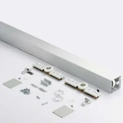 Kit UNIKSELF - Sistema para puertas correderas de cristal únicas con autocierre Klein