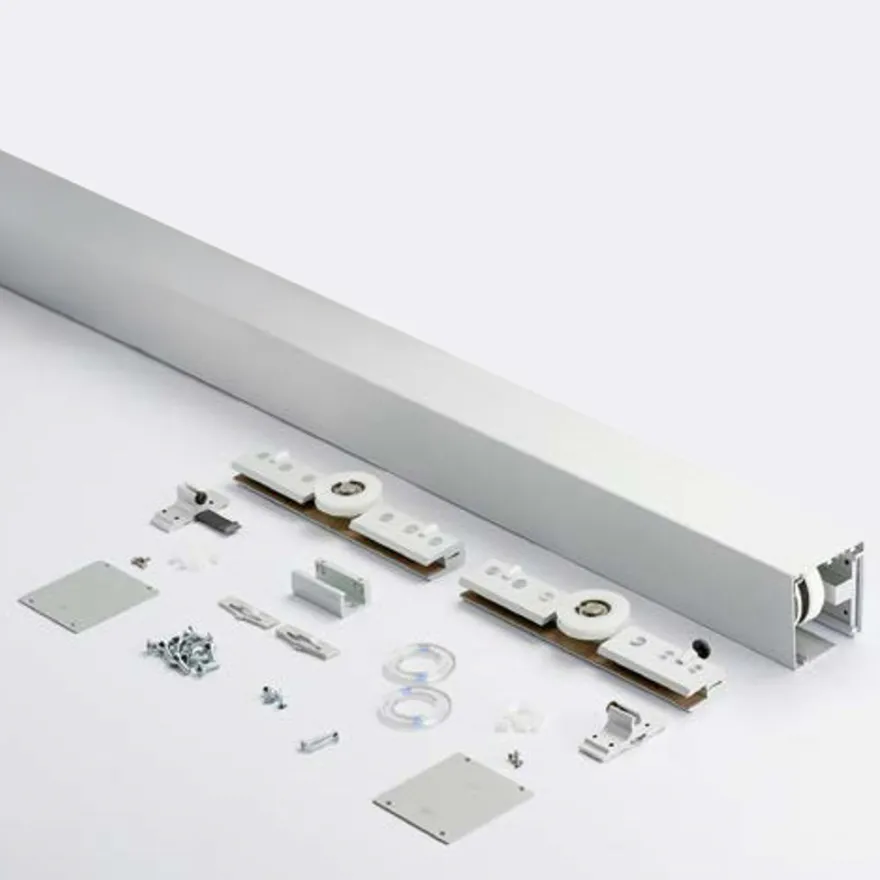 Kit UNIKSELF - Sistema para puertas correderas de cristal únicas con autocierre Klein