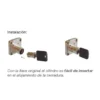 KOMBI - Bombillos con llaves para cerraduras