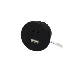KONEM C - Cargador rápido embutido con doble toma USB A/C