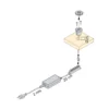 KONEM - Conector embutido con 2 tomas USB
