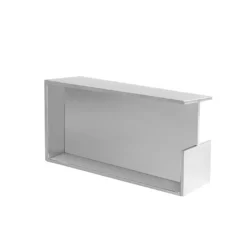 KUBE HORIZONTAL - Tirador horizontal embutido al canto