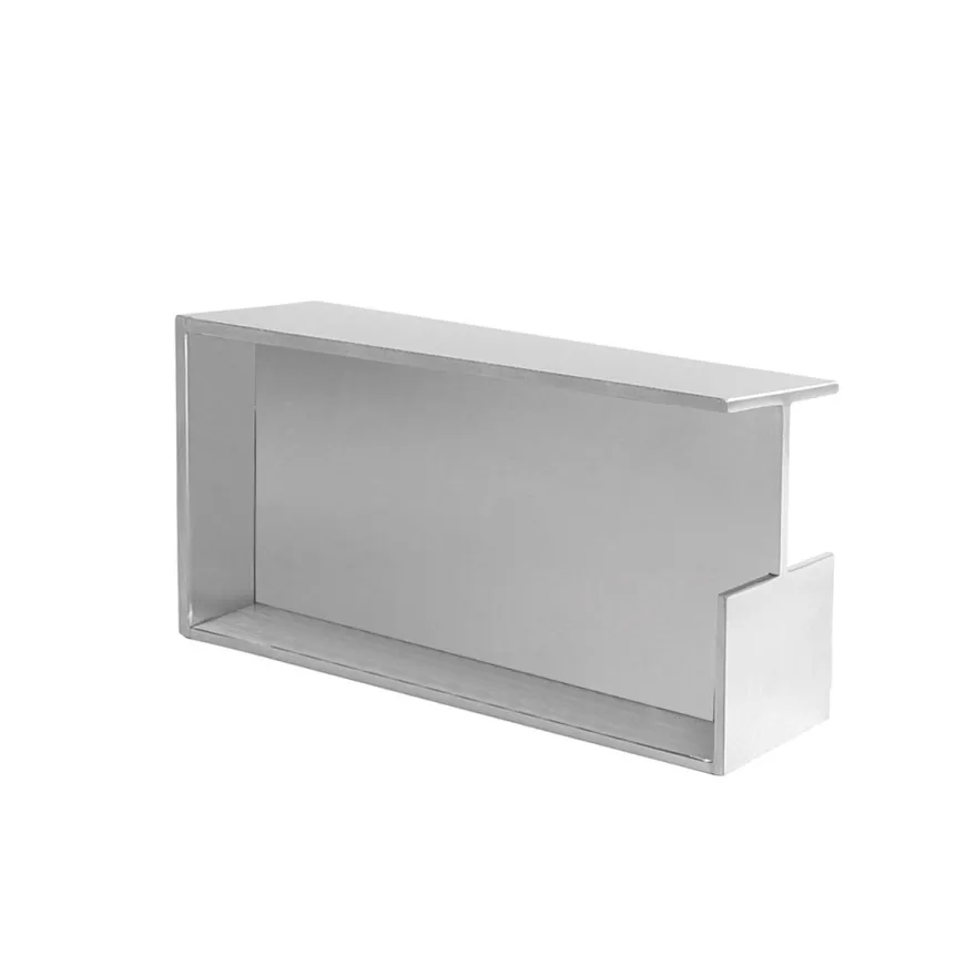 KUBE HORIZONTAL - Tirador horizontal embutido al canto