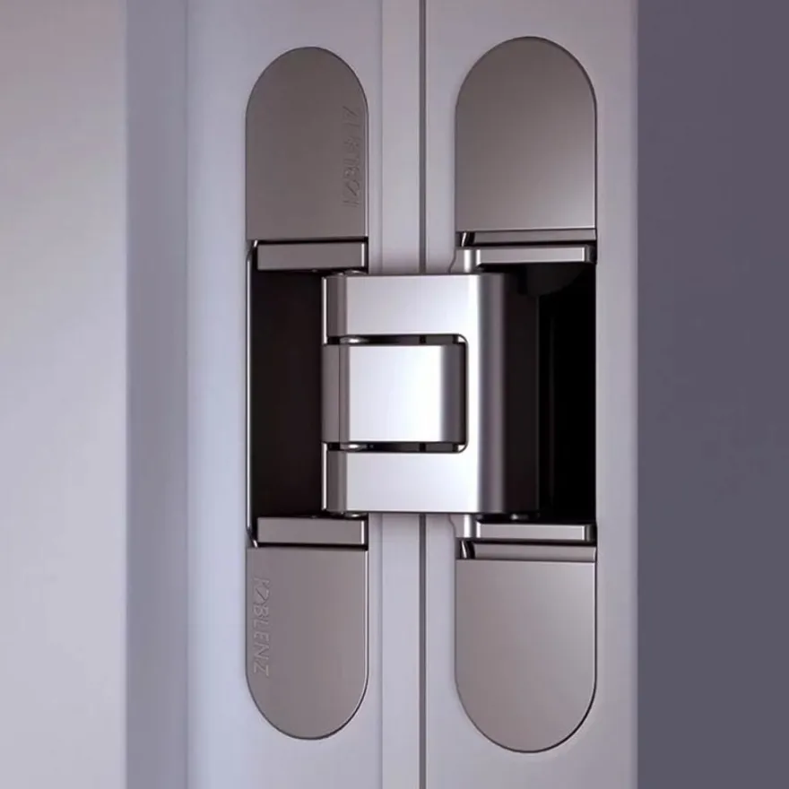 KUBICA HYBRID K-6380/38 con 5 pivotes regulable para puertas de paso enrasadas de 80 Kg. Apertura 1