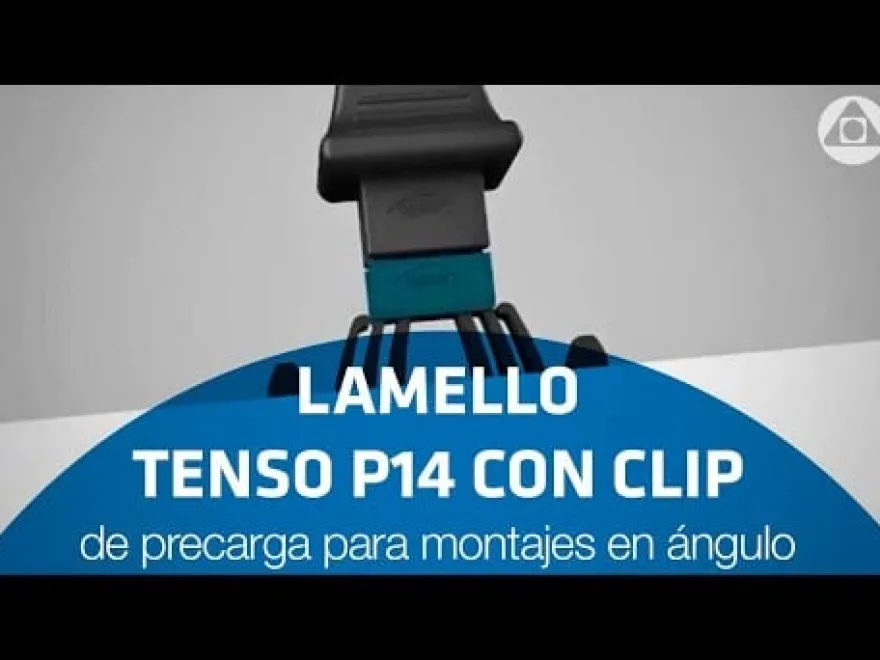 LAMELLO TENSO P14 - Ensamble de unión para encolado
