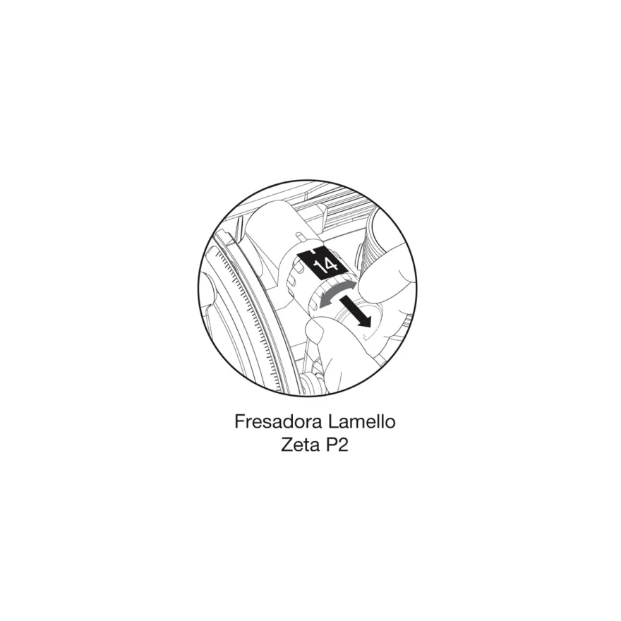 LAMELLO TENSO P14 - Ensamble de unión para encolado