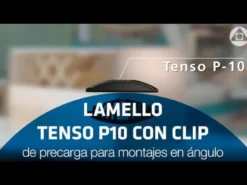 LAMELLO TENSO P10 - Ensamble de unión para encolado