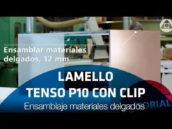LAMELLO TENSO P10 - Ensamble de unión para encolado