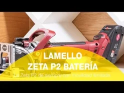Lamello Zeta P2 - Fresadora a batería para conectores P-System (Incluye baterías y cargador)
