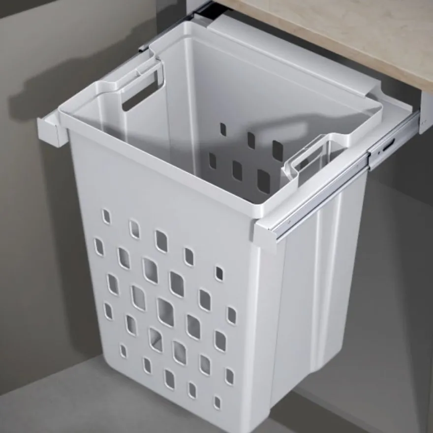 LAUNDRY UP - Tolva para ropa con guías de extracción total