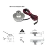 LED EYE - Mini foco fijo u orientable a Embutir a 350mA