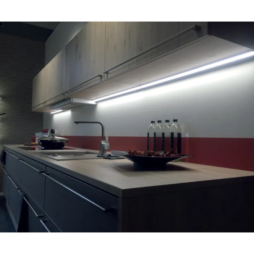 LED MODULITE F - Regleta LED conectable sobrepuesta a 220V