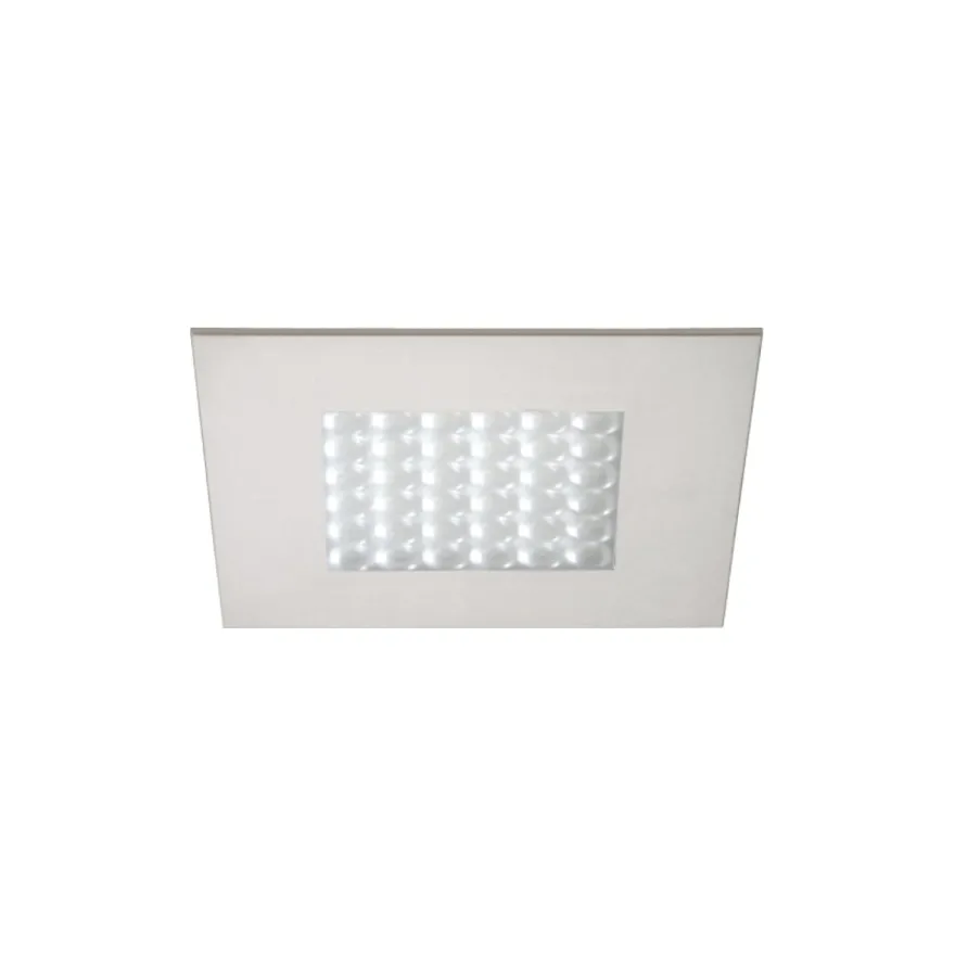 LED R 68 / Q 68 - Foco para mueble redondo o cuadrado Sobreponer o empotrar a 24V