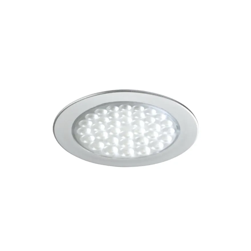 LED R 68 / Q 68 - Foco para mueble redondo o cuadrado Sobreponer o empotrar a 24V