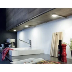 LED SQUASH - Focos bajo mueble de Luz homogénea para Sobreponer a 24V