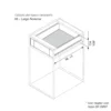 Legrabox Pure de Blum cajón interior perfil M