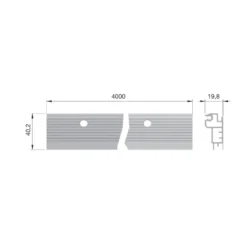 LIBRA H7 - Colgador antidescolgamiento para muebles suspendidos