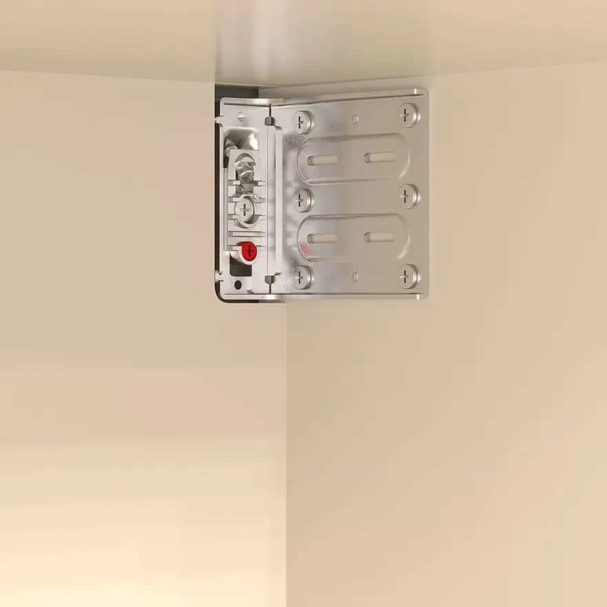 LIBRA H11 - Colgador extra fino antidescolgamiento para muebles suspendidos