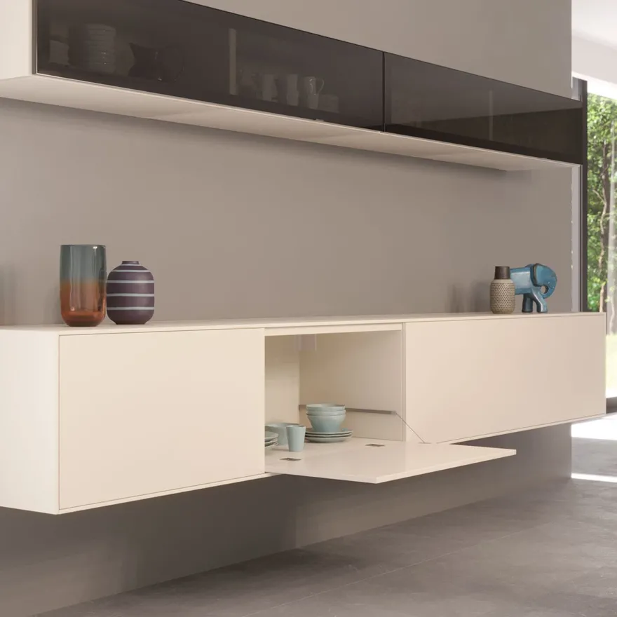 LIBRA H11 - Colgador extra fino antidescolgamiento para muebles suspendidos