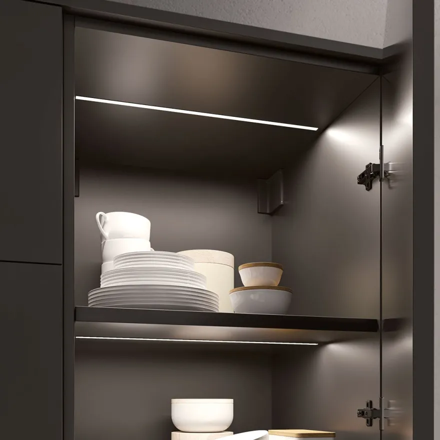 LIBRA H11 - Colgador extra fino antidescolgamiento para muebles suspendidos