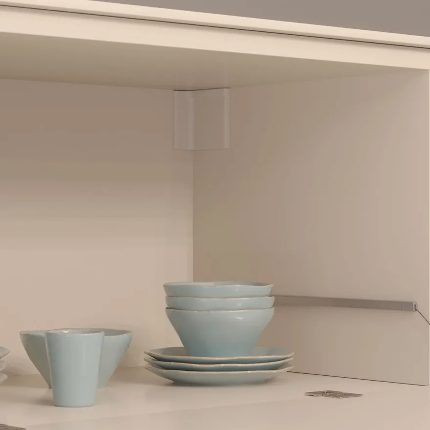 LIBRA H11 - Colgador extra fino antidescolgamiento para muebles suspendidos