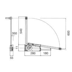 LIFT - Colgador basculante doble
