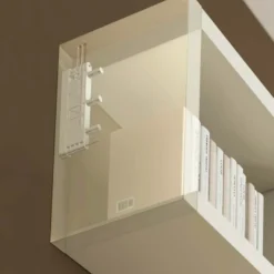 LIKU - Colgador oculto antidescolgamiento para muebles suspendidos hasta 250kg.