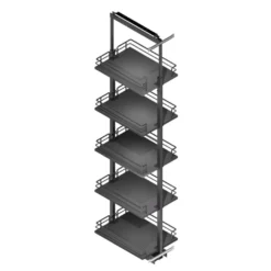 LINEA COMPACT Antracita - Kit columna despensero extraíble para frentes