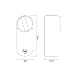 LINUS SMART LOCK L2 - Cerradura inteligente con WiFi integrada