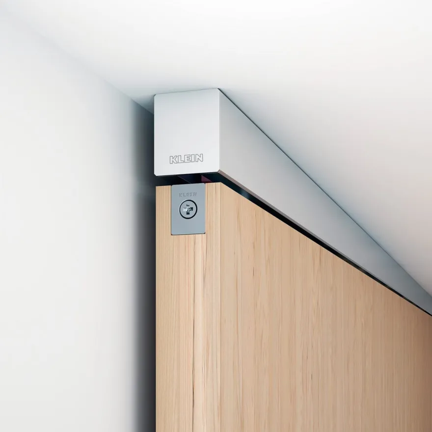 LITE 60/100 - Accesorios estándar o retráctil para 1 puerta corredera de madera de 60 o 100 Kg.