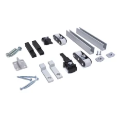LITE 60/100 - Accesorios estándar o retráctil para 1 puerta corredera de madera de 60 o 100 Kg.