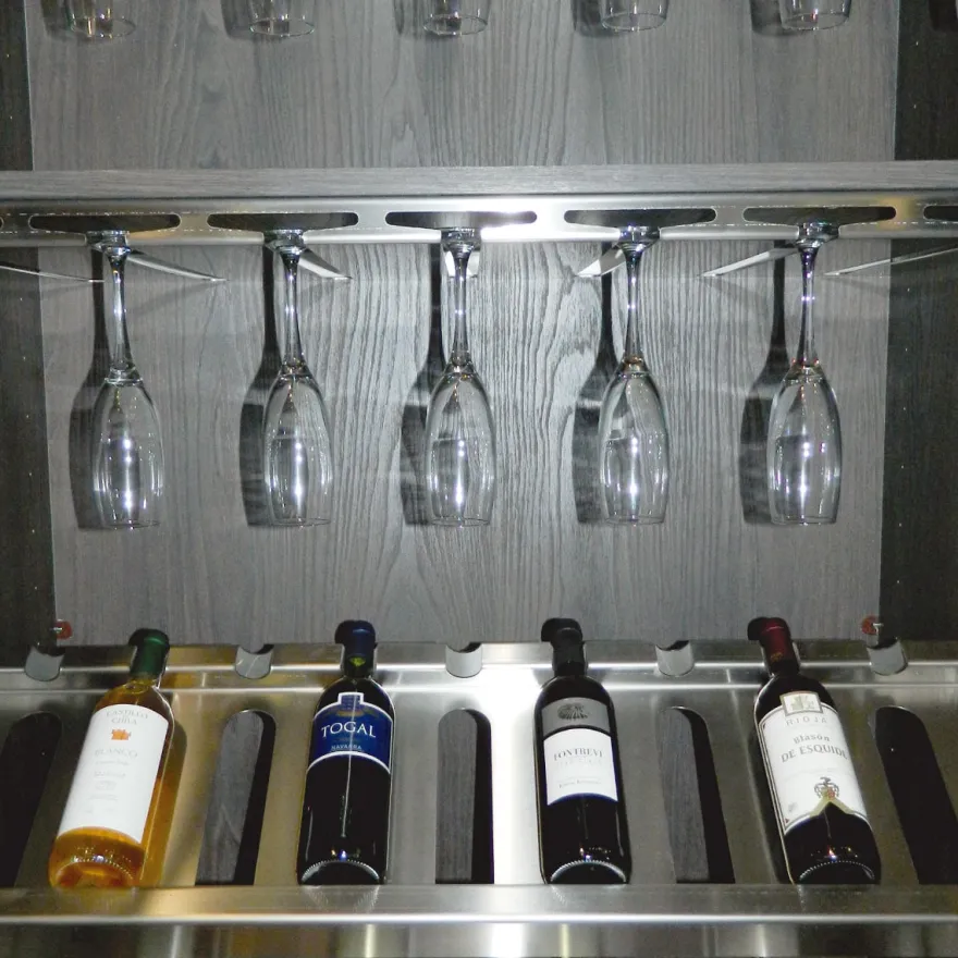 ÉLITE - Botellero para el interior de armario