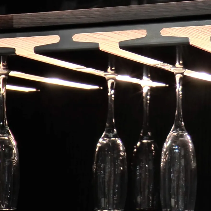 ÉLITE - Soporte para copas para el interior del armario