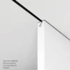 LITE T 100 - Perfil oculto minimalista para instalación empotrada a falso techo para hojas hasta 100 Kg.