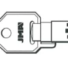 Llave Chicago tubular