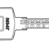 Llave seguridad puntos
