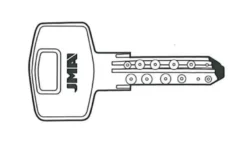 Llave seguridad puntos