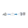 Lámpara LED Dicroica GU10 (220V.)