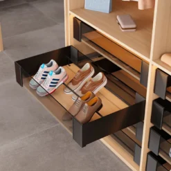 Línea CHIC – Barra soporte zapatero para interior bandeja extraíble